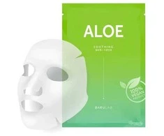 Barulab Aloe Soothing Face Mask raminanti lakštinė veido kaukė, 23 g