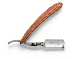 Beardburys Razor Master Double Brown nerūdijančio plieno skustuvas