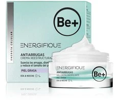 BE+ Energifique Anti-Wrinkle Kreminis Oily Skin veido kremas, 50 ml