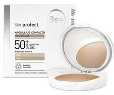 BE+ Skin Protect Compact Makeup Dark Skin SPF50