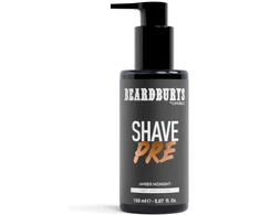 Beardburys Anti-Irritation Pre-Shave Kreminis Amber Midnight kremas prieš skutimąsi, 150 ml