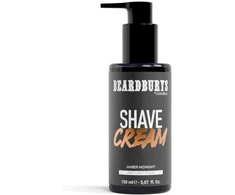 Beardburys Anti-Irritation Shaving Kreminis Amber Midnight skutimosi kremas, 150 ml