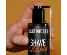 Beardburys Anti-Irritation Shaving Kreminis Amber Midnight skutimosi kremas, 150 ml