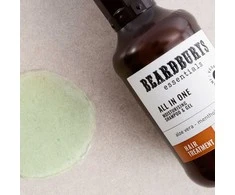 Beardburys Essentials All in One Šampūnas, Conditioner &amp; Gel šampūnas, kondicionierius ir dušo gelis, 250 ml