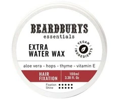 Beardburys Essentials Wax Extra Vanduo Effect plaukų vaškas, 100 ml