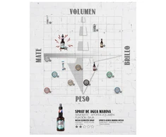 Beardburys Ocean Sea Purškiklis Jūros druska plaukų formavimui, 250 ml