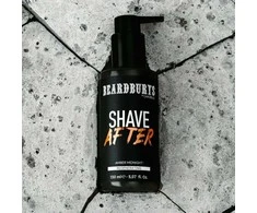 Beardburys Regenerating Shave After Amber Midnight kremas po skutimosi, 150 ml