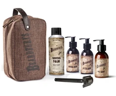 Beardburys Shaving Kit skutimosi priemonių rinkinys su skustuvu