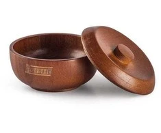 Beardburys Wooden Bowl natūralaus medžio skutimosi dubuo