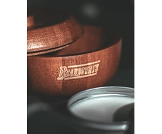 Beardburys Wooden Bowl natūralaus medžio skutimosi dubuo