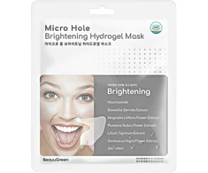 BEAUUGREEN BRIGHTENING HYDROGEL veido kaukė, 30 g