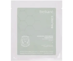 Bebaré Balance Charcoal Puri-Detox Tissue Mask detoksikuojanti lakštinė anglies kaukė, 23 ml
