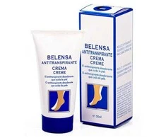 Belensa Antiperspirantinis kojų kremas 50ml