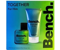 Bench Together For Him Giftset rinkinys vyrams (EDT, 30 ml + dušo želė, 75 ml)