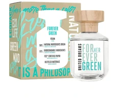 Benetton United Dreams Forever Žalias EDT tualetinis vanduo moterims, 80 ml
