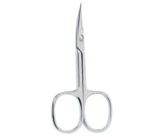 "Beter Cuticle Scissors" išlenktos "Chrome" žirklės