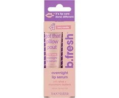 b.fresh Got That Pillow Pout Overnight Lip Serum Maitinamasis naktinis lūpų serumas, 15 ml