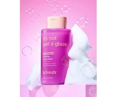 b.fresh It's Not Just A Glaze Glowing Kūno prausiklis kūno prausiklis su niacinamidu, 473 ml