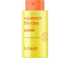 b.fresh Squeeze The Day Kūno prausiklis Energizuojantis kūno prausiklis su citrusų ekstraktu, 473 ml