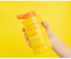 b.fresh Squeeze The Day Kūno prausiklis Energizuojantis kūno prausiklis su citrusų ekstraktu, 473 ml