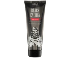 Biobaza Juodas Energy Dušo želė &amp; Šampūnas 2-In-1 Charcoal, 220 ml