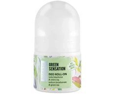 Biobaza Žalias Sensation Alcohol-Free Refreshing Žalias Dezodorantas Roll-On For Women, 20 ml