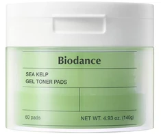 Biodance Sea Kelp Gel Toneris Pads geliniai toniniai padeliai veidui, 60 vnt.