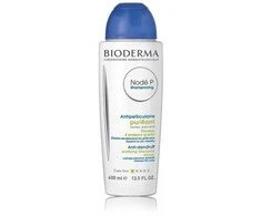 Bioderma Nodé P Nuo pleiskanų Purifying Šampūnas valomasis šampūnas nuo pleiskanų riebiai odai, 400 ml