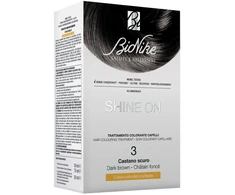 L'Oreal BioNike Shine On Permanent Hair Dye 3 Dark Brown, 1 vnt.