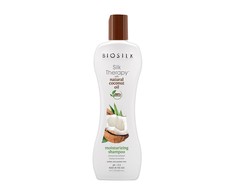 BIOSILK drėkinamasis šampūnas su organišku kokosų aliejumi 355 ml