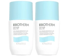 Biotherm Deo Pure Antiperspirant rutulinis antiperspirantas, 2 x 75 ml