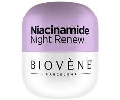 Biovene Niacinamide Night Renew Anti-Aging Night Kreminis naktinis veido kremas, 50 ml