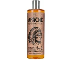 Bohemia Gifts Vyriškas dušo gelis, šampūnas, putos ir muilas 4in1 "Apache" (400ml)