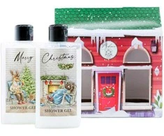 Bohemia Gifts Kalėdinis kosmetikos rinkinys: 2 x dušo gelis (200 ml)