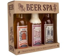 Bohemia Gifts Bohemian Gifts Alaus SPA dovanų rinkinys – dušo želė, šampūnas, vonios putos