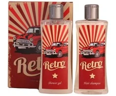 Bohemia Gifts Kosmetikos rinkinys "Retro vairuotojo knyga" (2 x 250ml)