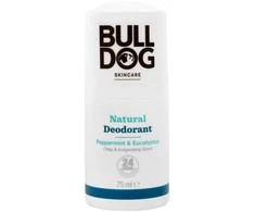Bulldog Natural suvyniojamas dezodorantas ( Natura l Dezodorantas Peppermint &amp; Eucalyptus Crisp &amp; Invigo įvertinimo kvapas), 75 ml
