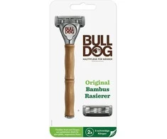 Bulldog Originalus bambuko skustuvas + 2 atsarginės galvutės