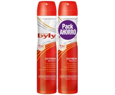 Byly Extrem 72h Dezodorantas Purškiklis purškiamas dezodorantas, 2x200 ml