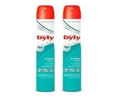 Byly Extrem Frescor Dezodorantas Purškiklis purškiamas dezodorantas, 2x200 ml