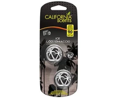 California Scents Mini Diffuser Ice automobilio oro gaiviklis, 2x3 ml