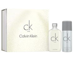 Calvin Klein CK One EDT tualetinis vanduo unisex, 100 ml + deodorant spray, 150 ml