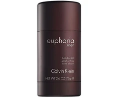 Calvin Klein Euphoria Men Alcohol Free Dezodorantas pieštukinis dezodorantas, 75 ml