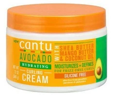 "Cantu Avocado" drėkinamasis garbanojimo kremas 340g