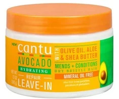 "Cantu Avocado Hydrating Repair Leave-In" drėkinamasis atstatomasis kremas 340g
