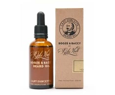 Captain Fawcett Booze &amp; Baccy Beard Oil Barzdos aliejus, 10 ml