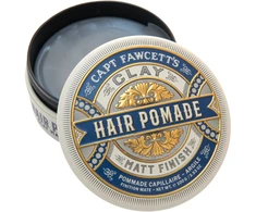 Captain Fawcett Clay Pomade Vidutinės fiksacijos plaukų molis, 100g