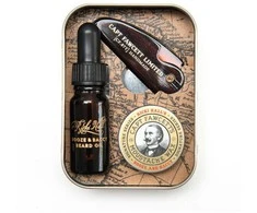 Captain Fawcett Finest Booze &amp; Baccy Grooming Supplies barzdos priežiūros rinkinys