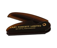 Captain Fawcett Folding Pocket Moustache Šukos Sulenkiamos kišeninės ūsų šukos, 1vnt.