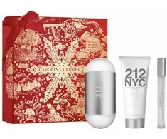 Carolina Herrera 212 Nyc Eau De Toilette Purškiklis, 100 ml Set 3 Pieces